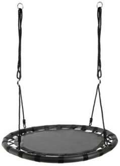 Ooievaarsnest schommel - 100 cm - zwart - max 150 kilo - kinderschommels