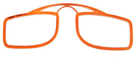 Oops Leesbril OOPS oranje/transparant