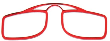 Oops Leesbril OOPS rood/transparant