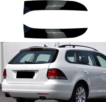 Oor Achter Window Spoiler Side Strip Cover Trim Voor Golf 6 MK6 Variant Wagon Buitenkant Refit Kit