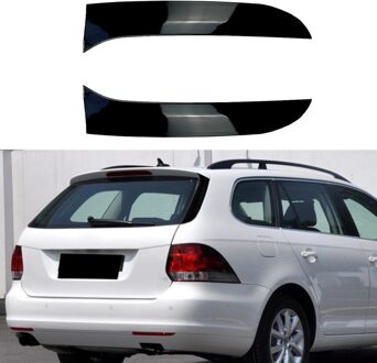 Oor Achter Window Spoiler Side Strip Cover Trim Voor Golf 6 MK6 Variant Wagon Buitenkant Refit Kit