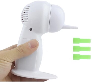 Oor Care Veilig Elektrische Oor Schoonmaken Cleaner Cordless Apparaat Graven Oor Massage Machine Vacuüm Verwijdering Kits Ear Wax Remover