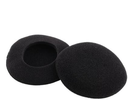 Oor Pad Spons Draagbare Audio Spons Cove Oortelefoon Accessoires 35Mm 40Mm 45Mm 50Mm 55Mm 60mm 65Mm Hoofdtelefoon Vervanging Foam Pad zwart 60mm