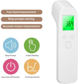 Oor Voorhoofd Non Contact Thermometer Handheld Mini Digitale Infrarood Baby Temperatuur Meetinstrument Voor Kids Kinderen En Volwassenen