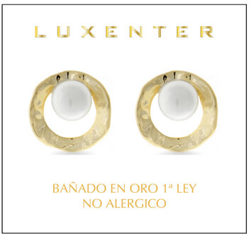 oorbellen afgewerkt in 18K geel goud - Jaya Wit