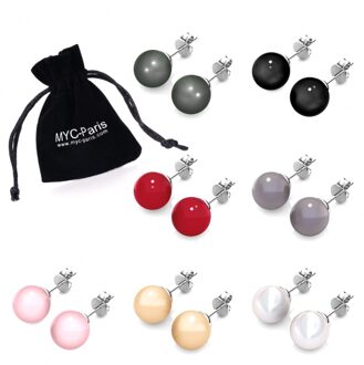 Oorbellen Box 7 Days Colourful Pearl - Oostenrijkse parel van zeer hoge kwaliteit Veelkleurig