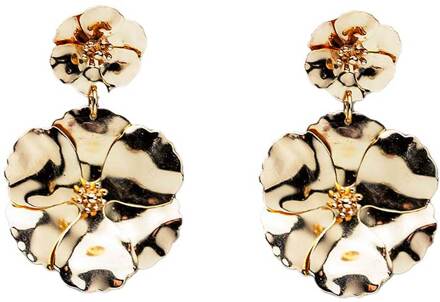 Oorbellen Flower Twin  goud - One Size,