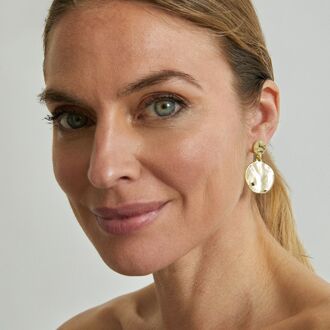 Oorbellen Luxenter Seriri 18 Kts Geelgoud afwerking - One Size