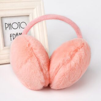 Oorbeschermers Vrouwen Winter Warm Leuke Katoenen Pluche Leisure Plus Fluwelen Cover Oor Vouwen Mooie Womens Oorwarmers Antivries 1