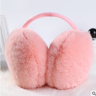 Oorbeschermers Vrouwen Winter Warm Leuke Katoenen Pluche Leisure Plus Fluwelen Cover Oor Vouwen Mooie Womens Oorwarmers Antivries 5