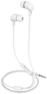 oordopjes UP600 In Ear 3,5 mm audiojack 120 cm wit