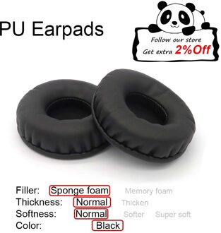 Oorkussens Voor Bluedio T4 T4S Hoofdtelefoon Oordopjes Vervanging Headset Oor Pad Pu Leer Spons Schuim