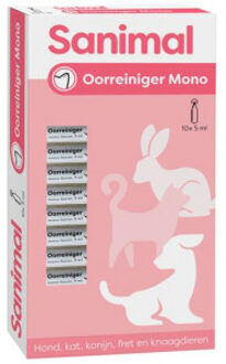 Oorreiniger Mono hond, kat, konijn 2 verpakkingen