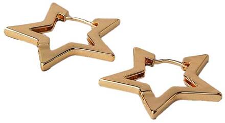 Oorringen Star  goud - One Size,