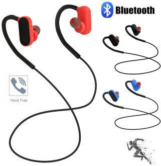 Oortelefoon Draadloze Hoofdtelefoon Bluetooth V4.1 Oordopjes Dubbele Oortelefoon in Oor Universele Muziek 2.4 GHz voor iPhone blauw