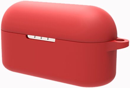 Oortelefoon Siliconen Mouwen -Proof Draadloze Hoofdtelefoon Case Shockproof Beschermhoes Voor Panasonic RZ-S300W /RZ-S500W rood