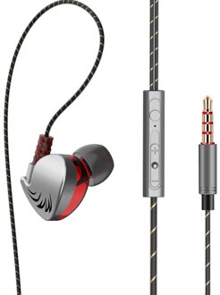 Oortelefoon Voor Redmi Airdots Headset 3.5Mm Wired Oortelefoon Qkz CK7 In Ear Oortelefoon Oordopjes Voor Smartphones Mobiele Telefoon Voor mobiel