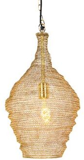 Oosterse hanglamp goud 30 cm - Nidum