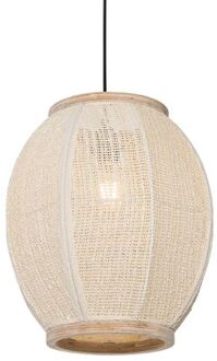 Oosterse hanglamp naturel 35 cm - Rob Wit