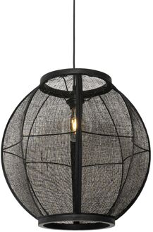 Oosterse hanglamp zwart 46 cm - Rob