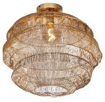 Oosterse plafondlamp goud 45 cm - Vadi