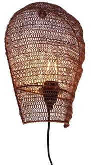Oosterse wandlamp brons 35 cm - Nidum