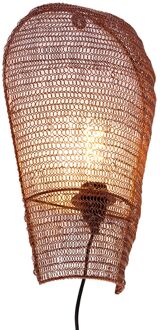 Oosterse wandlamp brons 45 cm - Nidum