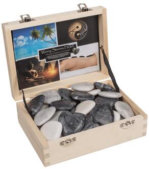 OOTB Natuursteen hart 4,5cm verschillende