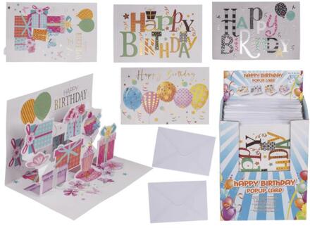 OOTB Pop-Up Geschenkkaart Happy Birthday verschillende