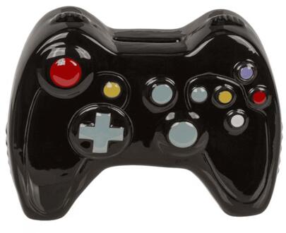 OOTB Spaarpot controller keramiek 16x13cm zwart