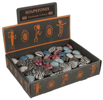 OOTB Zeepsteen hart handgemaakt in Kenia 3cm verschillende