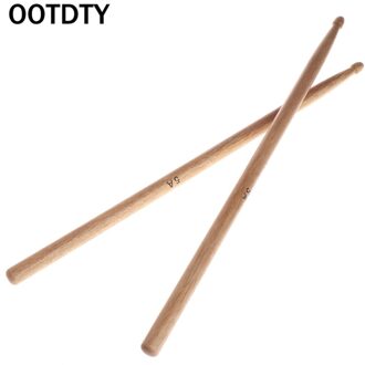OOTDTY 1 Paar 5A Eiken Hout Duurzaam Drumstick Kid Jazz Drum Sticks Elektronische Drums Stok