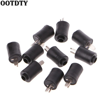 OOTDTY 10 Pcs 2 Pin DIN Male Speaker Plug 2-Pin Plug Hifi Loudspeaker Solder Connectors