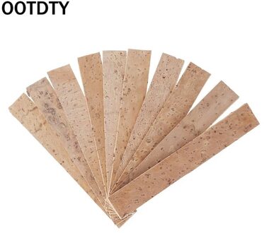 OOTDTY 10pcs Bb Klarinet Neck Joint Cork Sheet Muziekinstrumenten Onderdelen 91*13*2mm