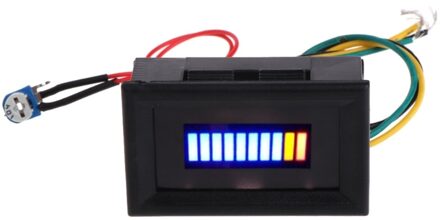 OOTDTY 12 V Unversal Motorfiets Auto Olie schaal meter LED Olie Brandstofmeter Indicator