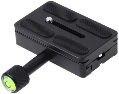 OOTDTY K80 Universele Arca SWISS Clamp & QR Quick Release Plaat Ondersteuning Mount Base voor Slide Camera DSLR Monpod Statief bal Hoofd
