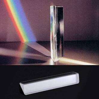 Ootdty K9 Optische Glas Haakse Reflecterende Driehoekig Prisma Voor Onderwijs Lichtspectrum