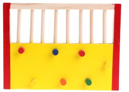 OOTDTY Pet Rat Hamster Speelgoed Natuurlijke Houten Kleurrijke Scaling Springen Klimmen Ladder Fun Play Toy