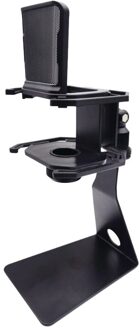 Ootdty Vierkante Microfoon Shock Mount Met Geïntegreerde Shield Blowout Netto Computer Gaming Mic Audio Accessoires Onderdelen