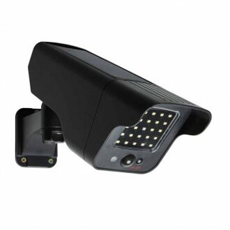 Op afstand bestuurbare cameradummy op zonne-energie