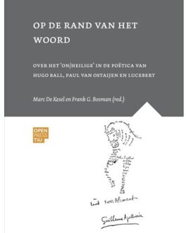 Op De Rand Van Het Woord - Marc De Kesel