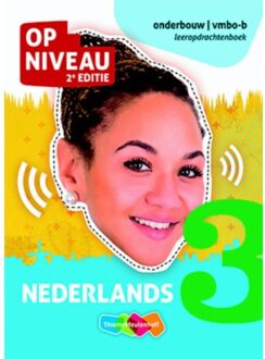 Op Niveau / 3 vmbo-b Nederlands / Leeropdrachtenboek - Boek Minke van Dam (9006921629)