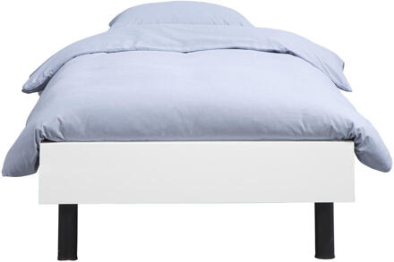 Op=Op | Leen Bakker - Bed Nova - 90x200 Cm - Spaanplaat - Wit