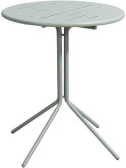 Op=Op | Leen Bakker - Bistrotafel Vence - 70xØ60 Cm - Metaal - Groen