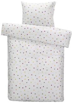 Op=Op | Leen Bakker - Dekbedovertrek Daisy - Multicolour - 140x200 Cm - Katoen/Polyester - Multikleur