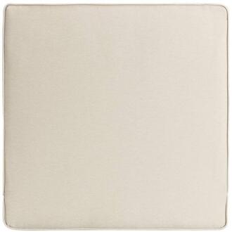 Op=Op | Leen Bakker - Loungekussen Brest Zit - Zand - 60x60 Cm - Stof - Beige