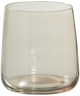 Op=Op | Leen Bakker - Water Ivy - 340 Ml - Glas - Bruin - B10 Cm