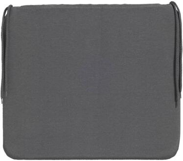 Op=Op | Leen Bakker - Zitkussen Voor Kuipstoel - Antraciet - 2x42x36 Cm - Katoen/Polyester - Grijs