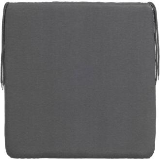 Op=Op | Leen Bakker - Zitkussen Voor Kuipstoel - Antraciet - 5x43x45 Cm - Katoen/Polyester - Grijs