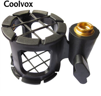 Op Stage Handheld Microfoons Stand Shock Montage Klem Dynamische Mic Suspension Boom Scissor Arm Standhouder Zwart MIKE Clip